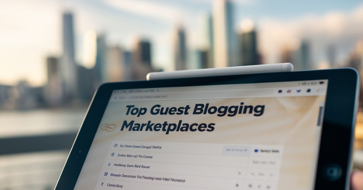 Guest Blogging Marketplaces to Buy and Sell