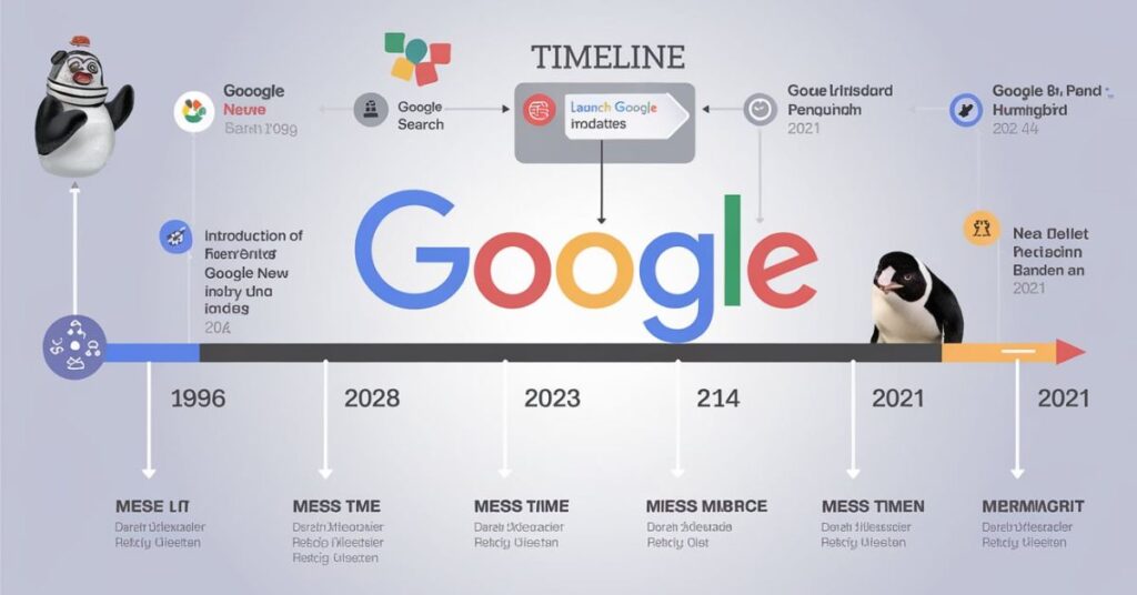 History of Google and Its Search Algorithms