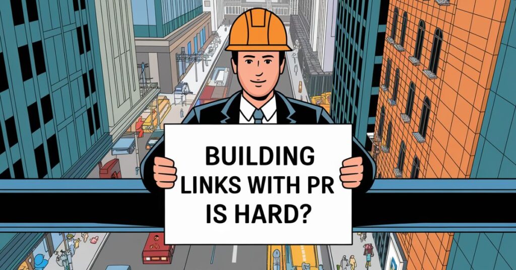 Why Building Links with Digital PR Is Hard