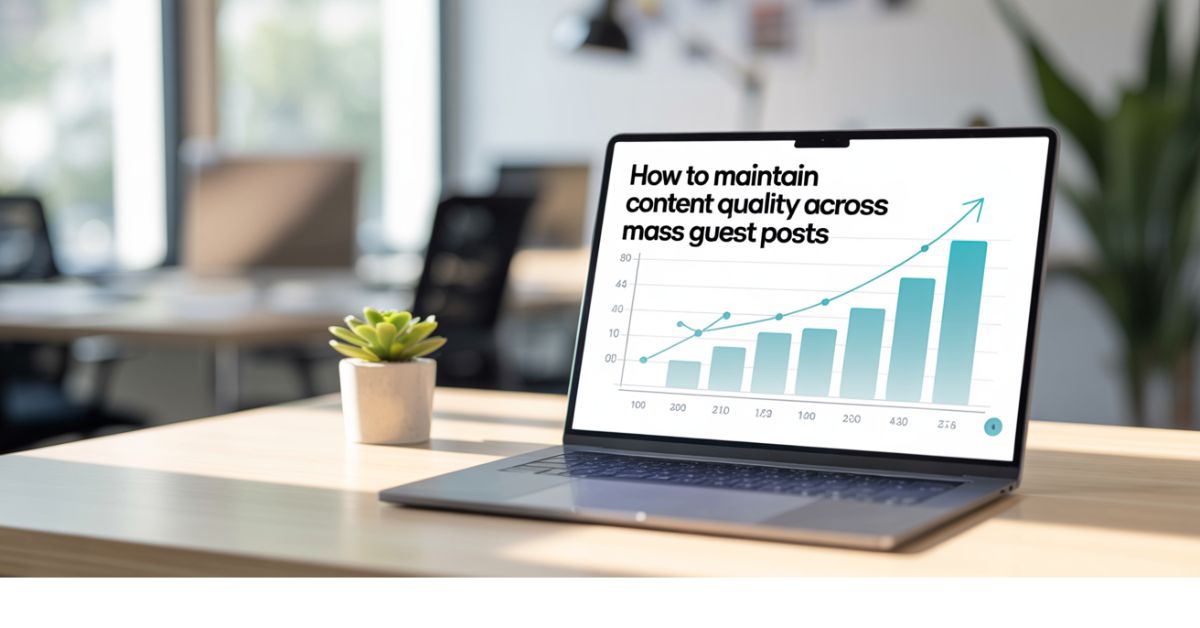 How to maintain content quality across mass guest posts?