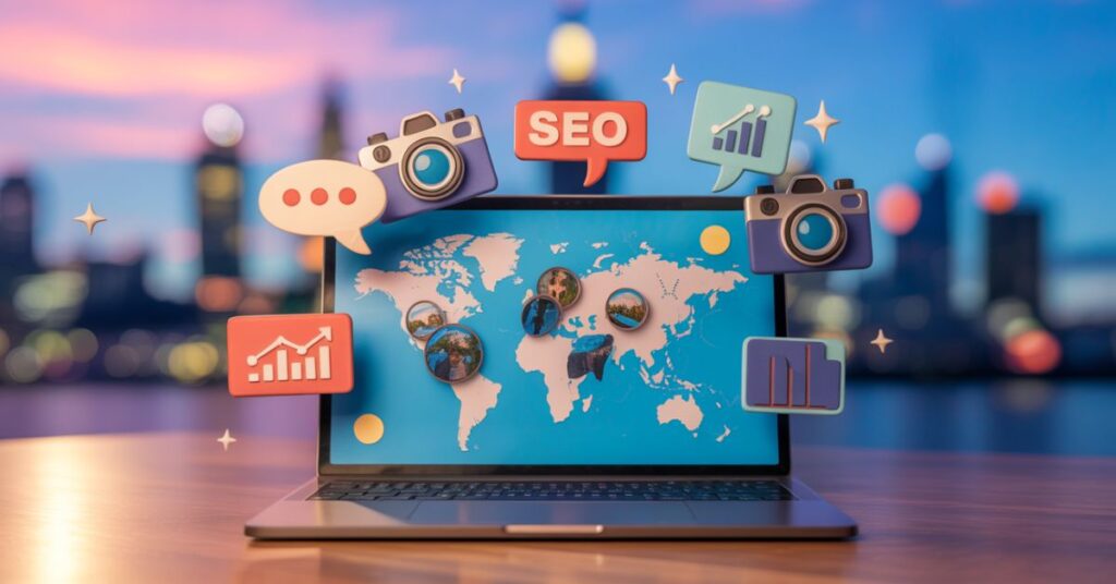 SEO tips for travel vloggers