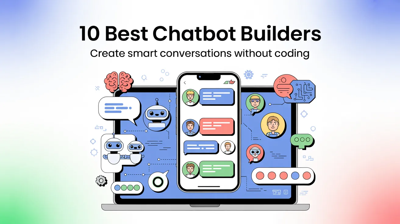 10 Best Chatbot Builders: Create Smart Conversations Without Coding