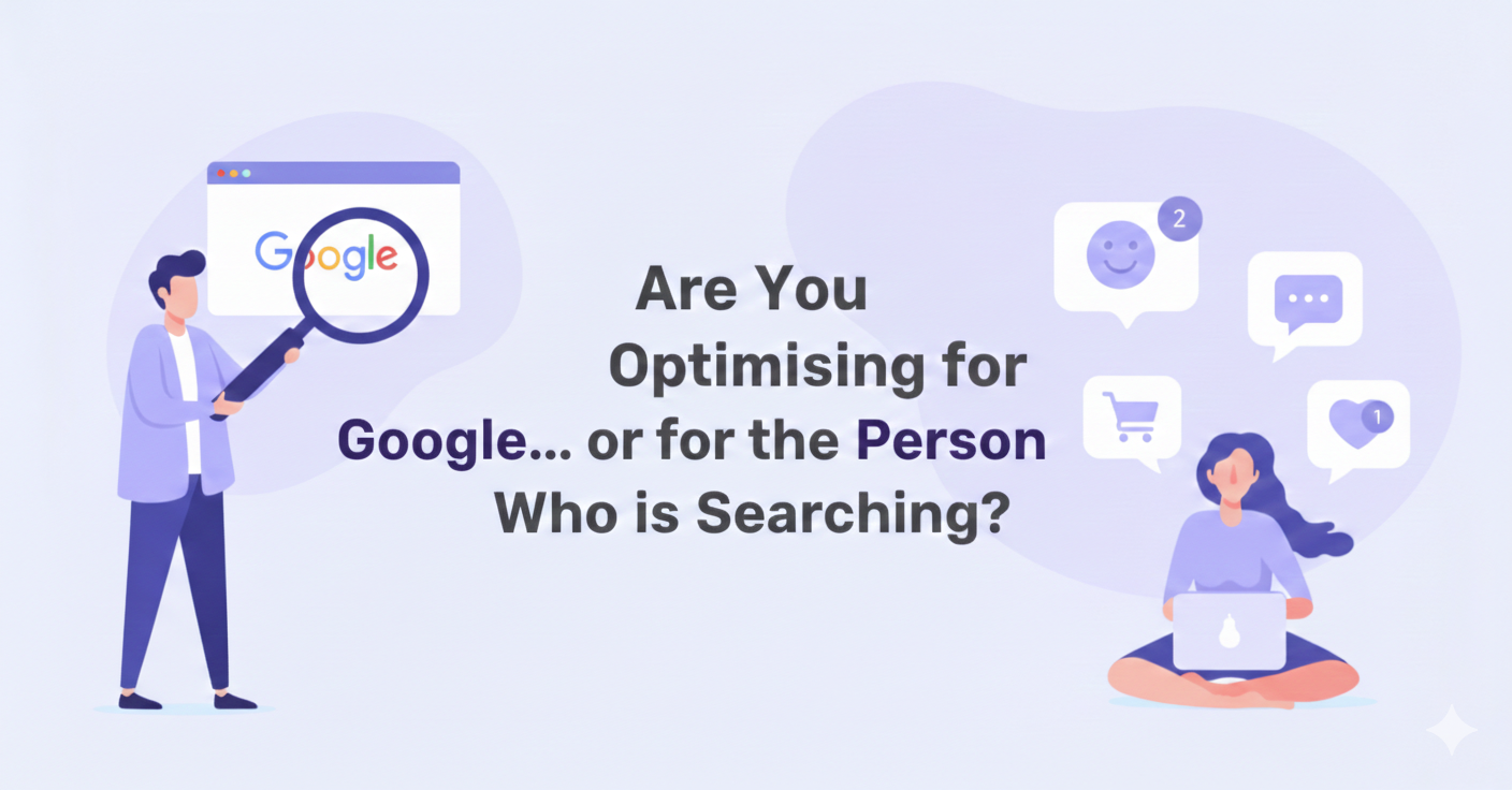 Are You Optimising for Google… or for the Person Who is Searching