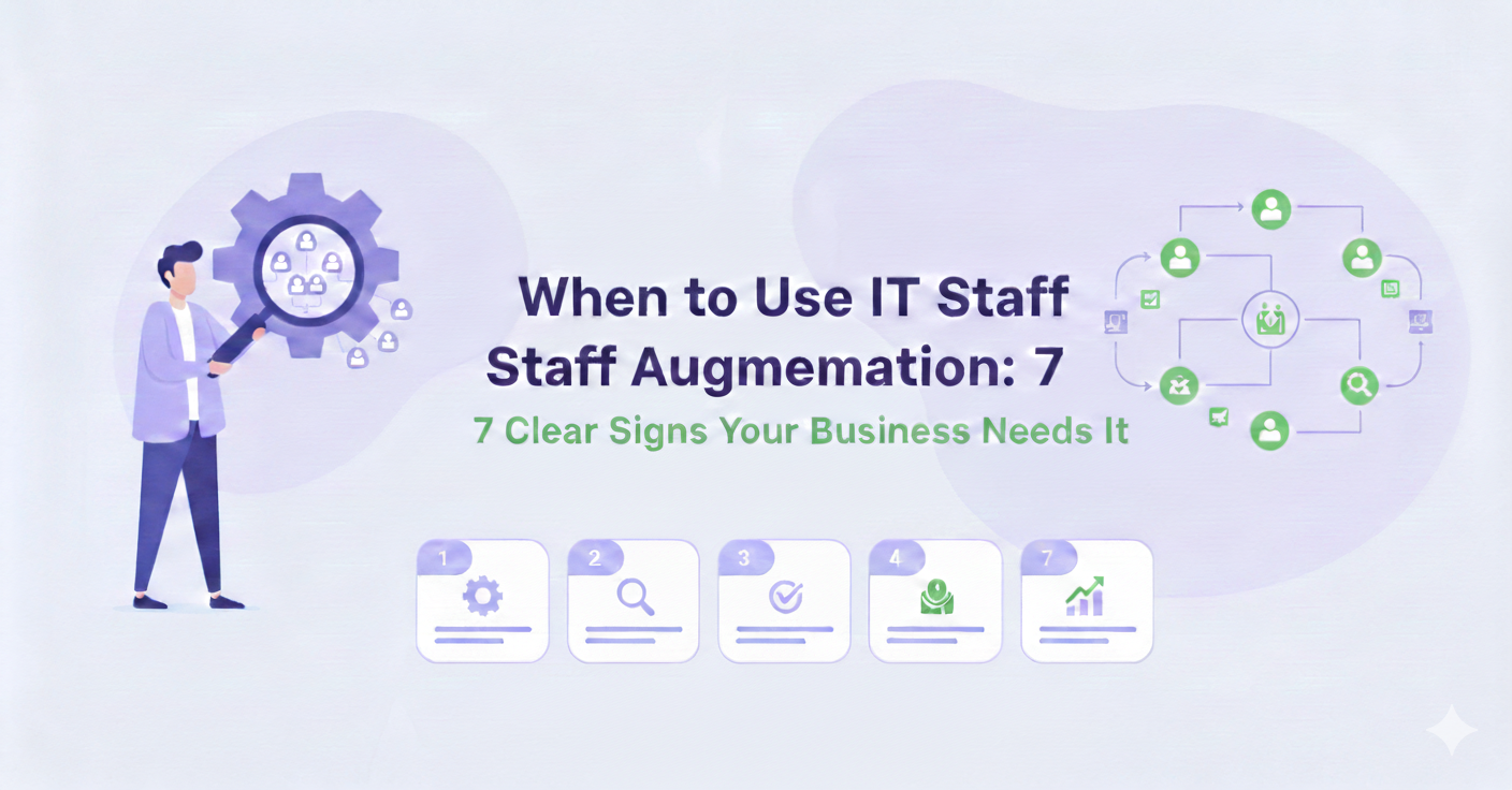 When to Use IT Staff Augmentation: 7 Clear Signs Your Business Needs It